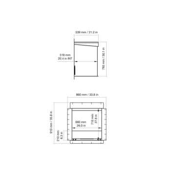 Heritage 26SS Firebox Model Spec