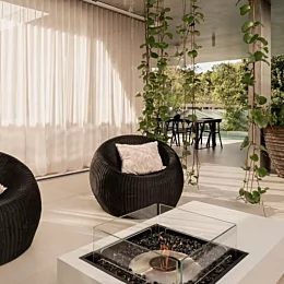 Create ambiance and warmth all year round with ecosmartfire The