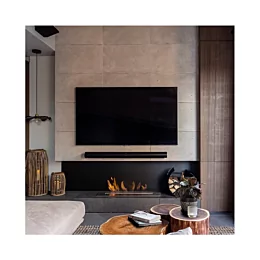This bio ethanol fireplace from ecosmartfire creates a cozy feeling