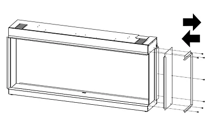 Built-in Installation - Motion Electric Fireplaces (GL) 4