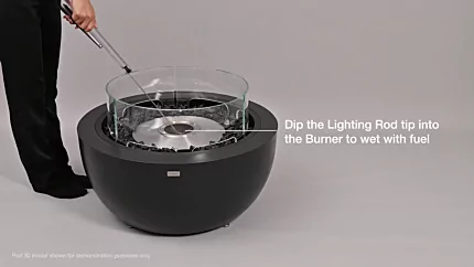 How to fill and operate your ethanol AB Burner 6 How to fill and operate your ethanol AB Burner 6