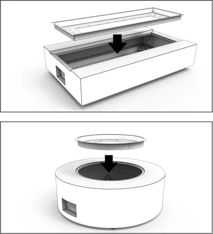 Installation Steps - Bioethanol Fire Tables & Pod Series Fire Pits 1