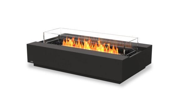 Cosmo 50 Fire Pit - Ethanol - Black / Graphite / Optional Fire Screen by EcoSmart Fire