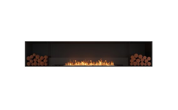 Flex 104SS.BX2 Single Sided - Ethanol / Black / Installed View by EcoSmart Fire