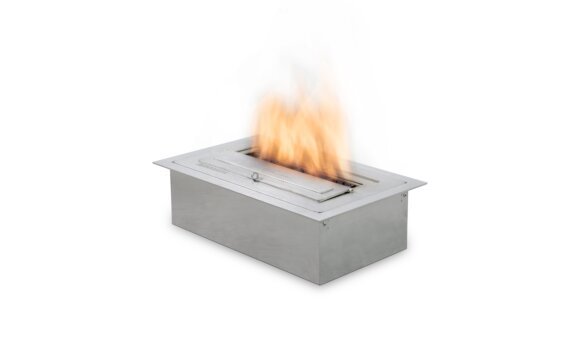 XS340 Ethanol Burner - Ethanol / Stainless Steel / Top Tray Included by EcoSmart Fire