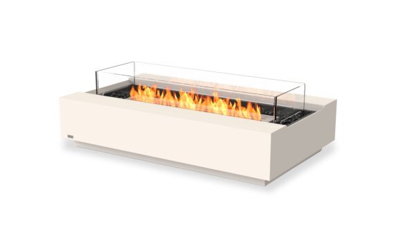 Cosmo 50 Fire Pit - Ethanol / Bone / Optional Fire Screen by EcoSmart Fire