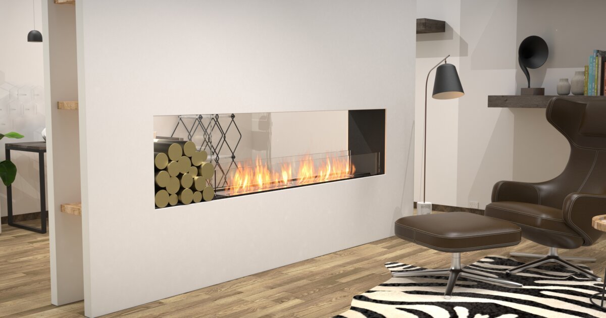 Buy Flex 86db Bx1 Double Sided Fireplace Insert Ecosmart Fire