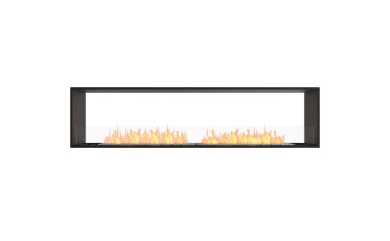 Flex 86DB Double Sided - Ethanol / Black / Installed View by EcoSmart Fire