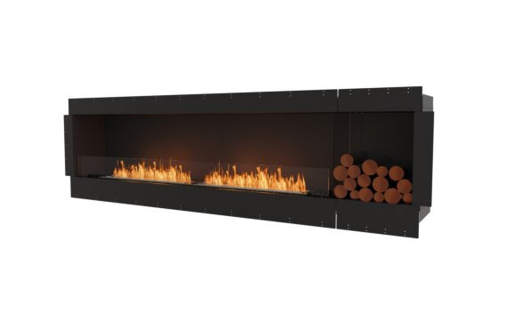 Flex 104SS.BXR Single Sided - Ethanol / Black / Uninstalled view - Logs not included by EcoSmart Fire