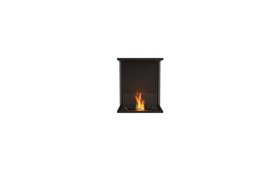 Flex 18 - Ethanol / Black / Installed View by EcoSmart Fire