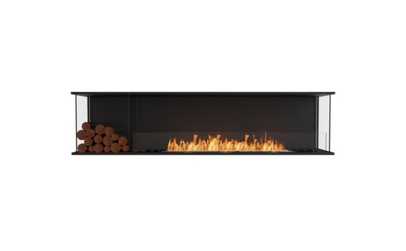 Flex 86 - Ethanol / Black / Installed view - Logs not included by EcoSmart Fire