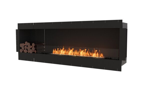 Flex 86SS.BXL Single Sided - Ethanol / Black / Uninstalled view - Logs not included by EcoSmart Fire