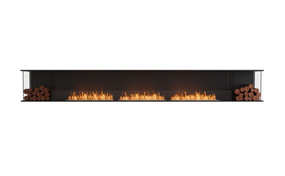 Flex 158 - Ethanol / Black / Installed view - Logs not included by EcoSmart Fire