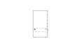 Igloo Designer Fireplace - Technical Drawing / Side by EcoSmart Fire