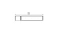 Flex 86 - Technical Drawing / Top by EcoSmart Fire