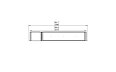 Flex 86SS.BXL Single Sided - Technical Drawing / Top by EcoSmart Fire