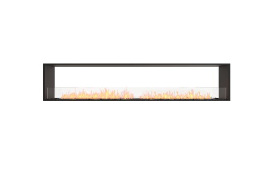 Flex 104DB Double Sided - Ethanol / Black / Installed View by EcoSmart Fire