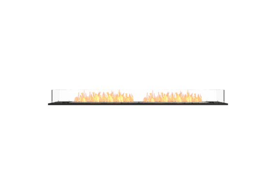 Flex 86BN Bench - Ethanol / Black / Installed View by EcoSmart Fire