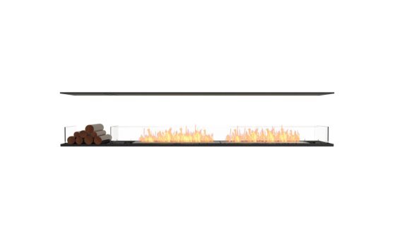 Flex 104IL.BX1 Island - Ethanol / Black / Installed View by EcoSmart Fire