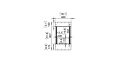 Flex 18 - Technical Drawing / Front by EcoSmart Fire