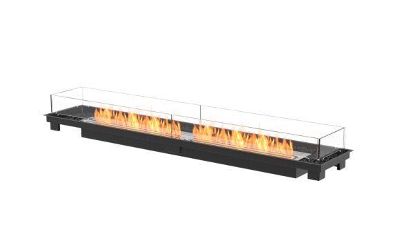 Linear 90 Fireplace Insert - Ethanol / Black / Indoor Safety Tray by EcoSmart Fire