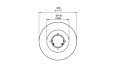 Mesa Fire Pit Table - Technical Drawing / Top by 
