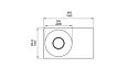 Equinox Fire Pit - Technical Drawing / Top by 