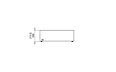 Solstice Fire Pit Table - Technical Drawing / Front by