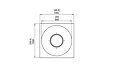 Solstice Fire Pit Table - Technical Drawing / Top by