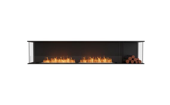 Flex 104 - Ethanol / Black / Installed view - Logs not included by EcoSmart Fire