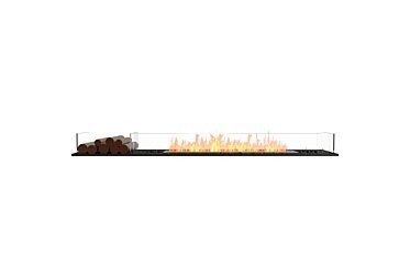 Flex 86BN.BX1 Flex Fireplace - Studio Image by EcoSmart Fire