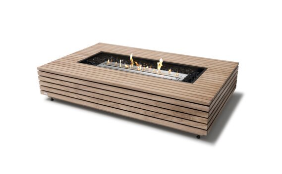 Wharf 65 Fire Pit - Ethanol / Teak / *Teak colours may vary by EcoSmart Fire
